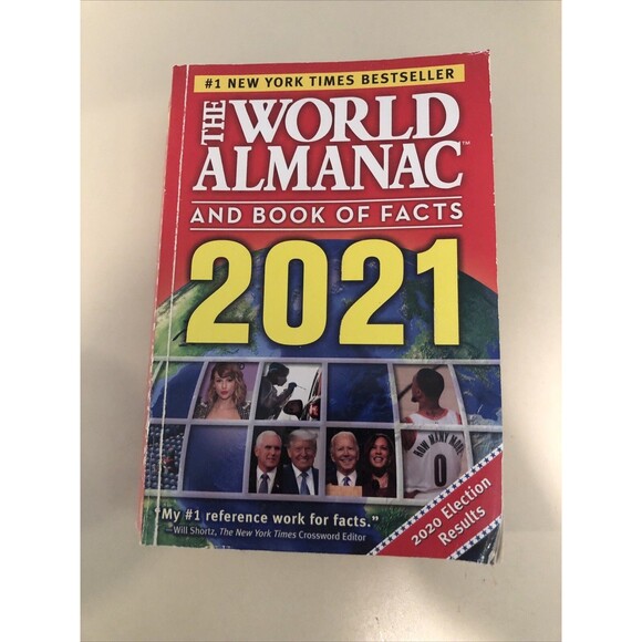 The World Almanac and Book of Facts 2021 Paperback - Picture 1 of 6